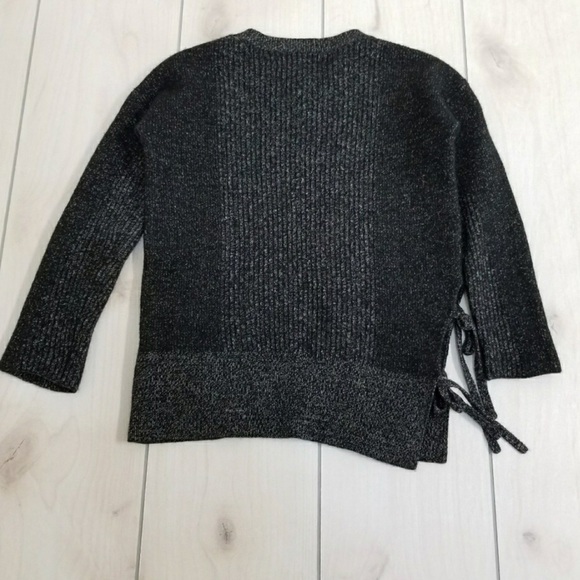 all saints tie side wool sweater | xs - Picture 6 of 7